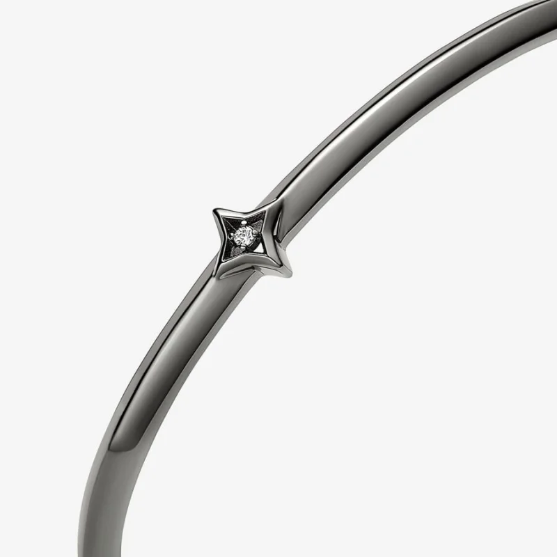 (Bild für) Pandora Funkelnder Stern Offener Armreif - 542767C01 - Ansicht 2