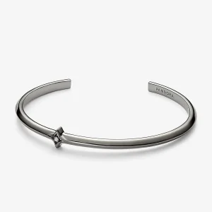 (Bild für) Pandora Funkelnder Stern Offener Armreif - 542767C01