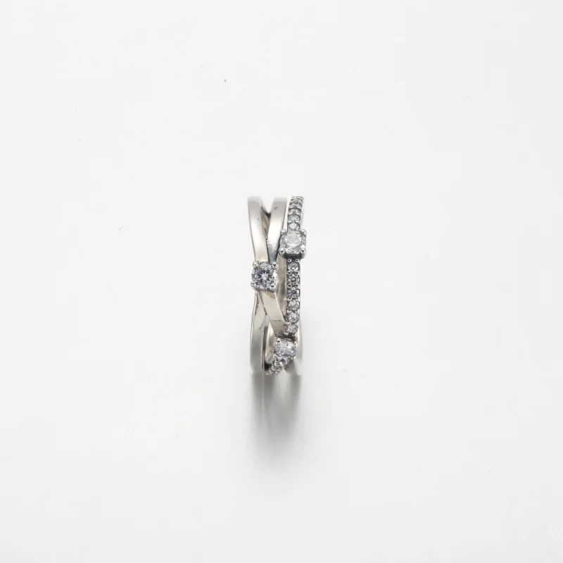 (Bild für) Pandora Funkelndes Dreifachreif-Ring - 199400C01 - Ansicht 5