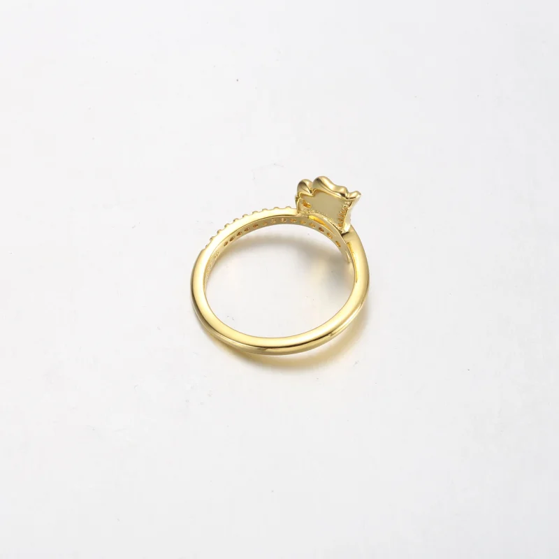 (Bild für) Pandora Ginkgo Ring aus 14k Gold - 162444C01 - Ansicht 4