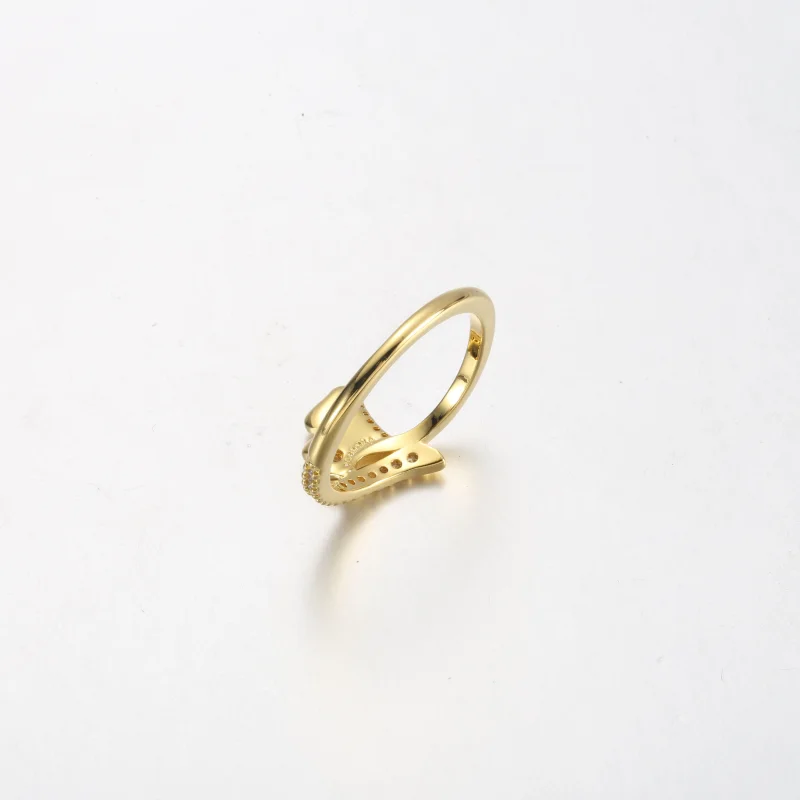 (Bild für) Pandora Ginkgo Ring aus 14k Gold - 162444C01 - Ansicht 5