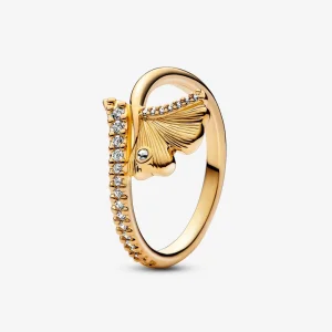 (Bild für) Pandora Ginkgo Ring aus 14k Gold - 162444C01