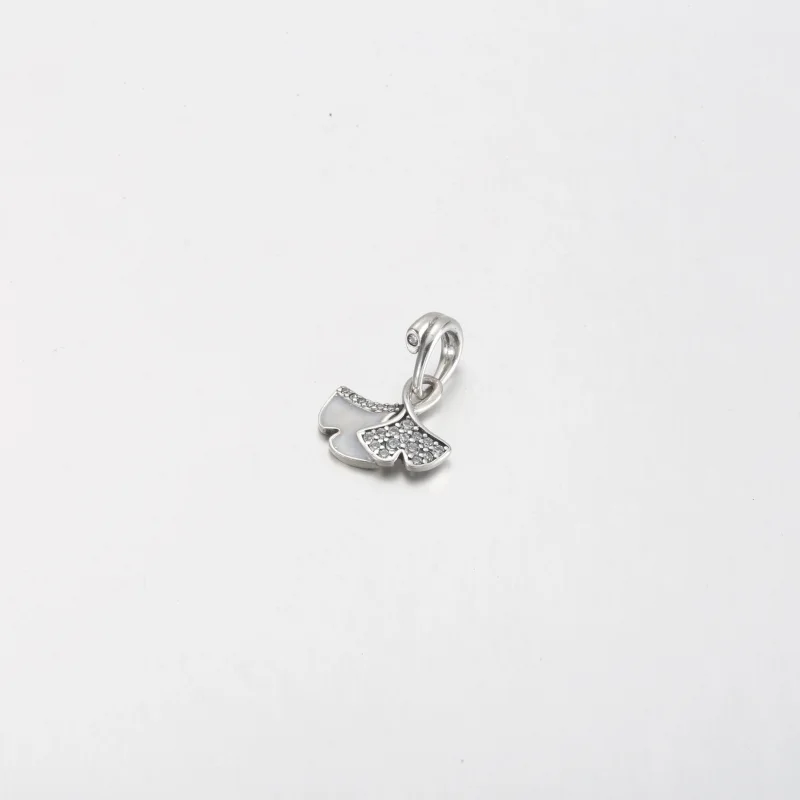 (Bild für) Pandora Ginkgo Sterling Silber Anhänger - 792429C01 - Ansicht 2