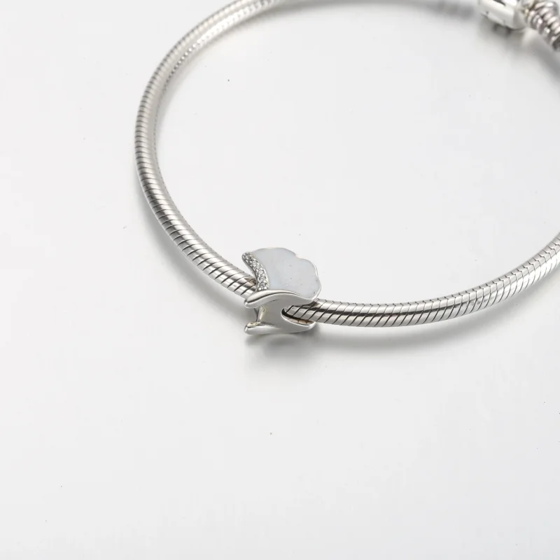 (Bild für) Pandora Ginkgo Sterlingsilber-Anhänger - 792430C01 - Ansicht 5
