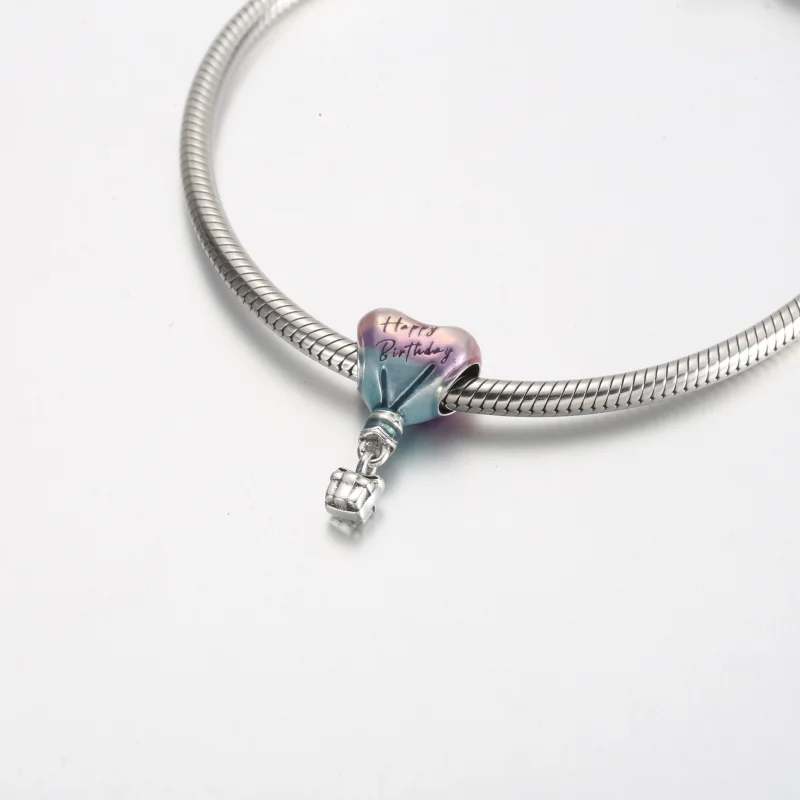 (Bild für) Pandora Happy Birthday Heißluftballon-Anhänger - 791501C01 - Ansicht 4