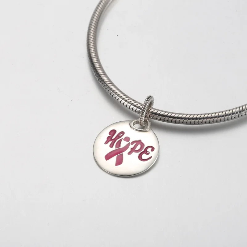 (Bild für) Pandora Hope Pink Ribbon Anhänger - ENG398610C00_9 - Ansicht 4