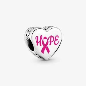 (Bild für) Pandora Hope Pink Ribbon Charm - ENG792015_28
