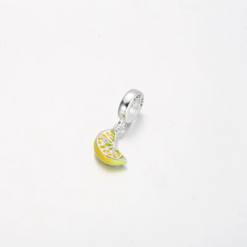 (Bild für) Pandora Lemon Slice Sparkling Fruit Dangle Charm - 791696C01 - Ansicht 3
