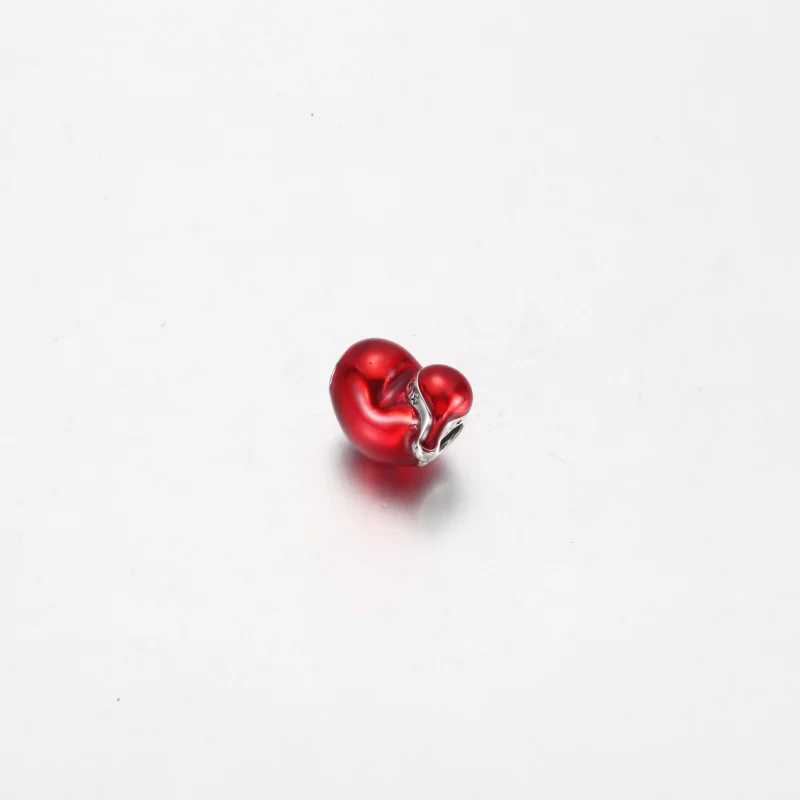 (Bild für) Pandora Metallic Red Weihnachtsherz-Anhänger - 792336C01 - Ansicht 3