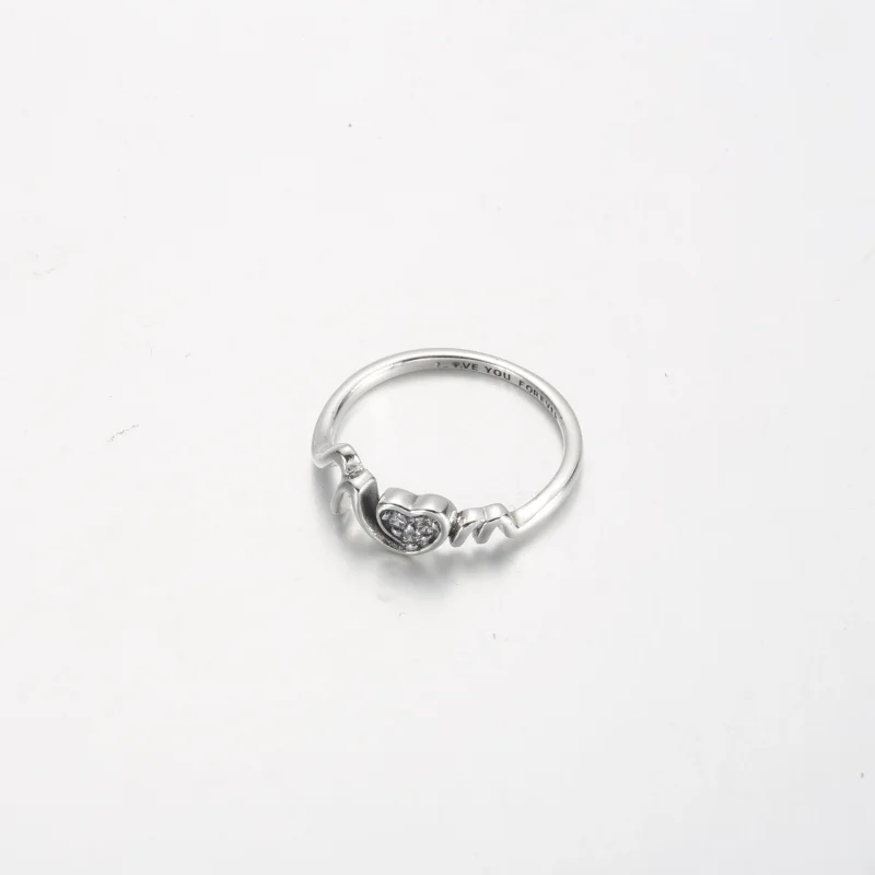 (Bild für) Pandora Mom Pavé Herzring - 191149C01 - Ansicht 3
