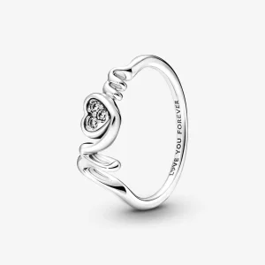 (Bild für) Pandora Mom Pavé Herzring - 191149C01