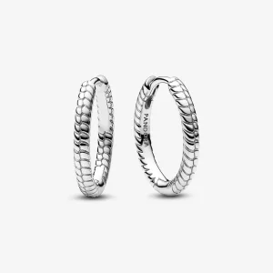(Bild für) Pandora Moments Kleine Charm Ohrringe im Hoop-Design - 292728C00