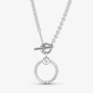 (Bild für) Pandora Moments O-Anhänger T-Bar Halskette - 391157C00