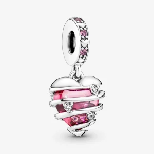 (Bild für) Pandora Offenbare Deine Liebe Herz-Spiralkette - 791131C01