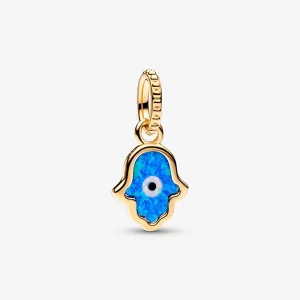 (Bild für) Pandora Opaleszent Blaues Hamsa-Hand-Anhänger - 762699C01