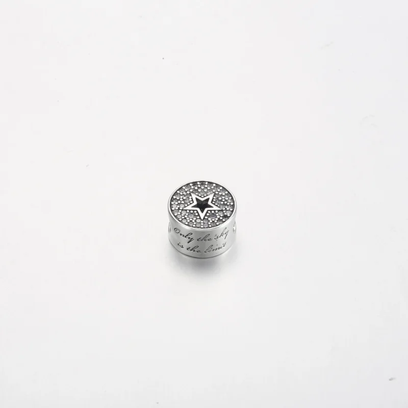 (Bild für) Pandora Pavé & Stern Gratulations-Anhänger - 790793C01 - Ansicht 2