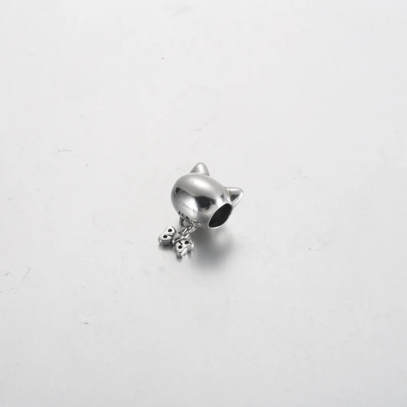 (Bild für) Pandora Pet Cat & Bow Charm - 792255C01 - Ansicht 3