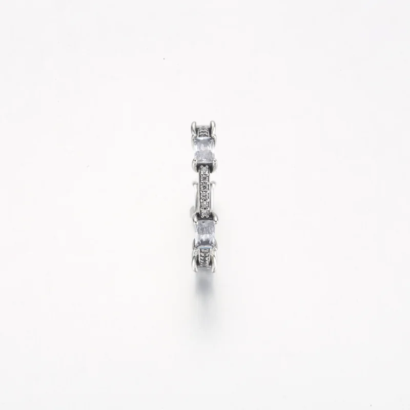 (Bild für) Pandora Rechteckige Steine Funkelndes Pavé-Ring - 192397C01 - Ansicht 5