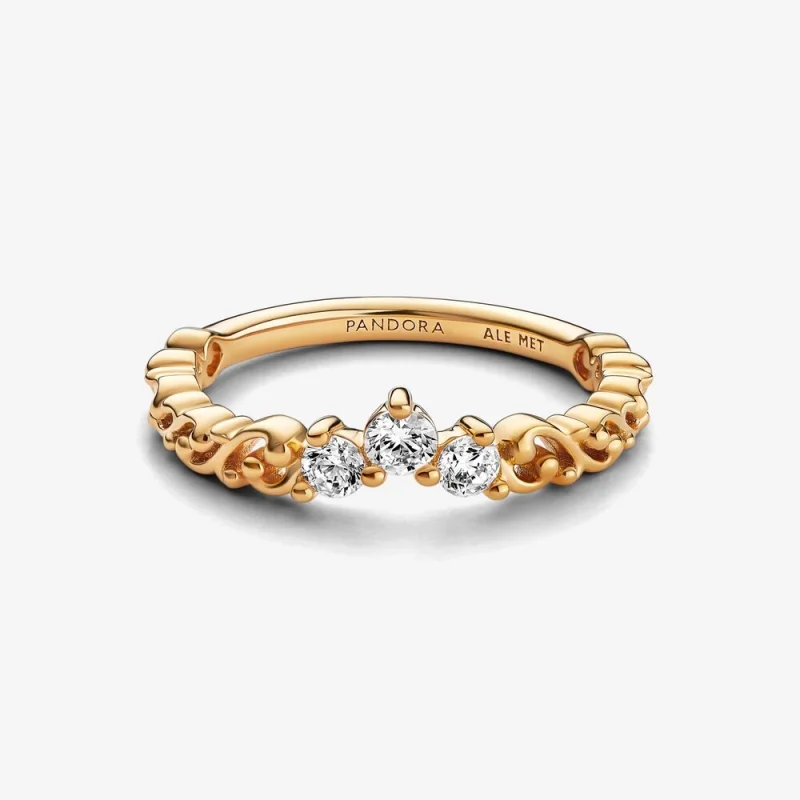 (Bild für) Pandora Regal Swirl Tiara Ring - 162232C01 - Ansicht 6
