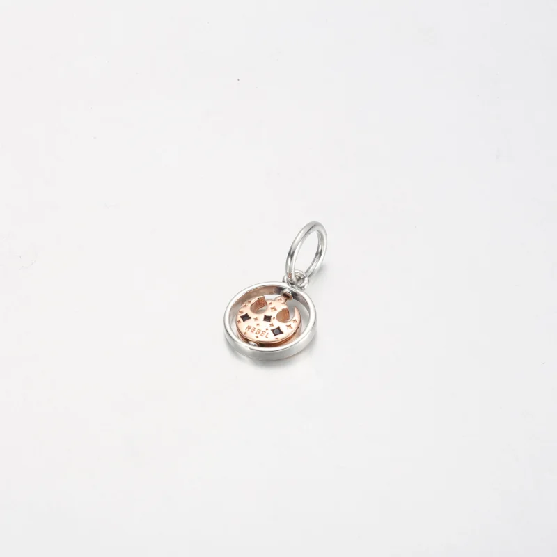 (Bild für) Pandora Retired 14K Roségold-plated Star Wars Rebel Alliance Symbol Drehanhänger - Ansicht 2