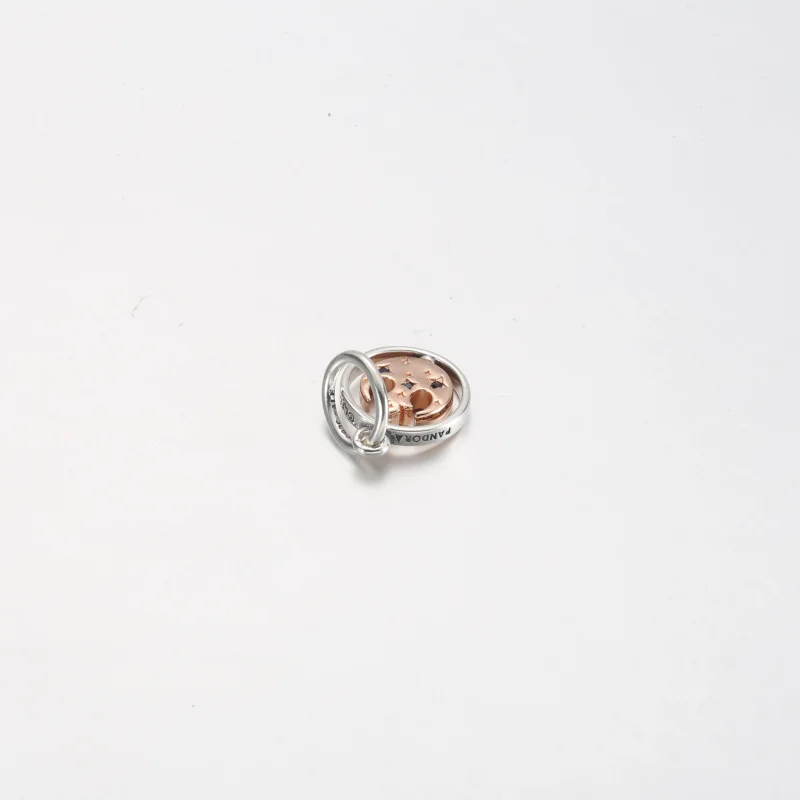 (Bild für) Pandora Retired 14K Roségold-plated Star Wars Rebel Alliance Symbol Drehanhänger - Ansicht 3