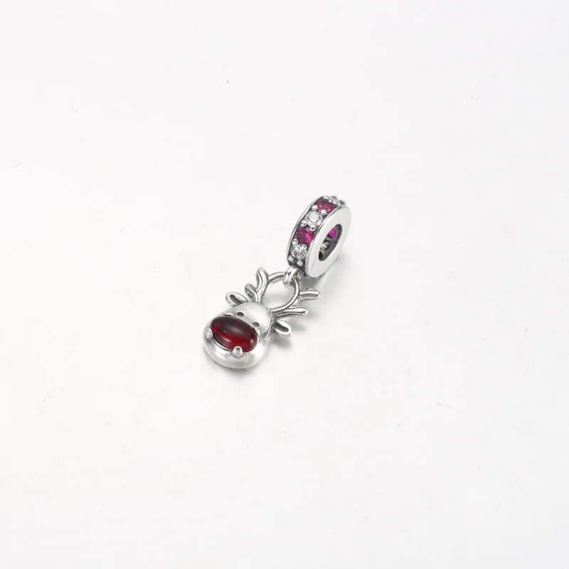 (Bild für) Pandora Rotnasig-Rentier Murano-Anhänger - 792330C01 - Ansicht 2