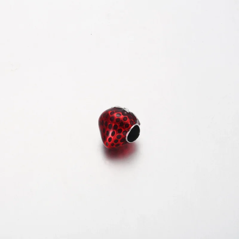 (Bild für) Pandora Seeded Strawberry Fruit Charm - 791681C01 - Ansicht 2