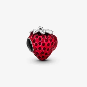 (Bild für) Pandora Seeded Strawberry Fruit Charm - 791681C01