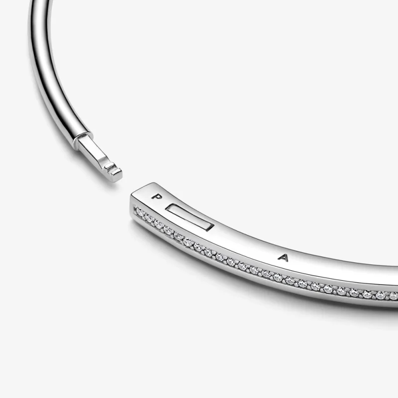 (Bild für) Pandora Signature I-D Pavé-Armband - 592313C01 - Ansicht 8