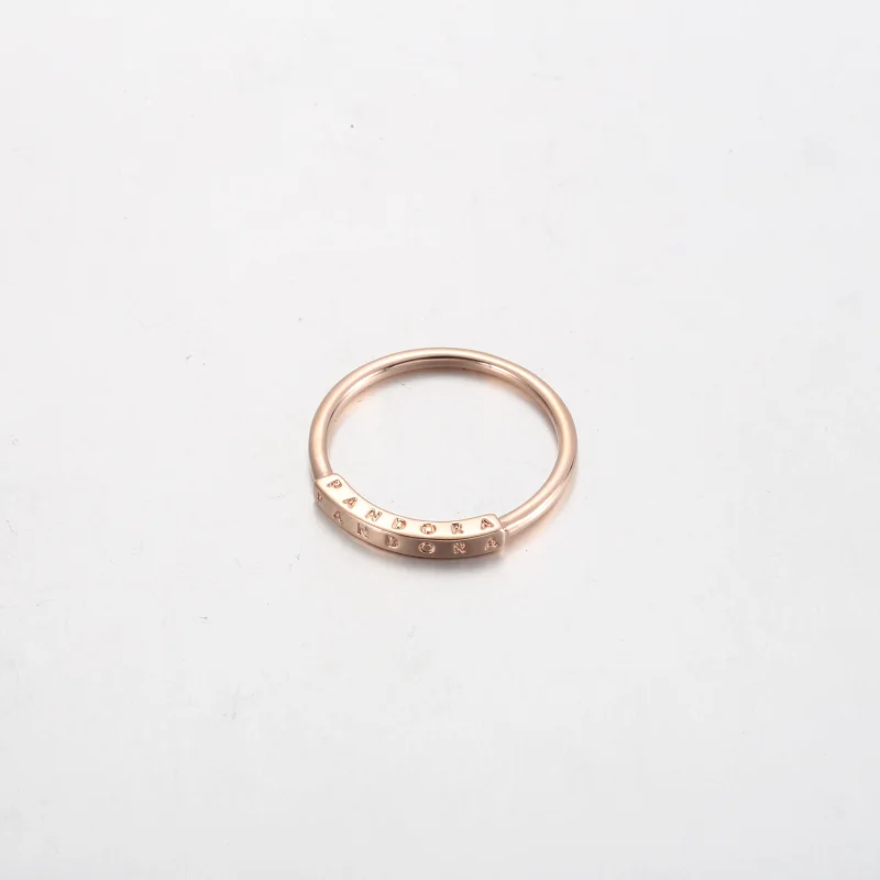 (Bild für) Pandora Signature I-D Pavé Ring - 182283C01 - Ansicht 3