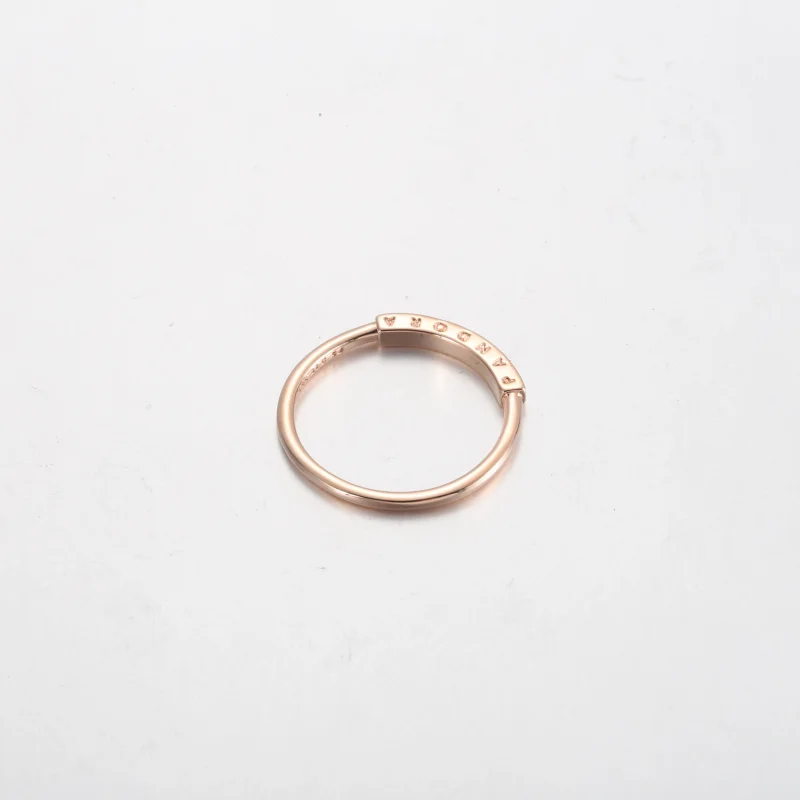 (Bild für) Pandora Signature I-D Pavé Ring - 182283C01 - Ansicht 4