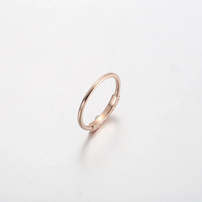 (Bild für) Pandora Signature I-D Pavé Ring - 182283C01 - Ansicht 5