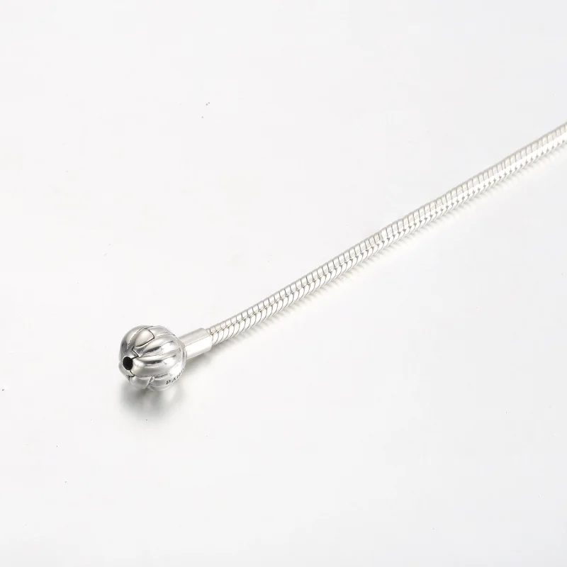 (Bild für) Pandora Snake-Kette Armband aus Sterlingsilber mit Liebesknoten-Verschluss - 592 - Ansicht 4