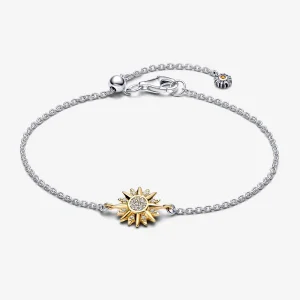 (Bild für) Pandora Sonne Bracelett aus Sterling-Silber und 14k Gold - 562837C01
