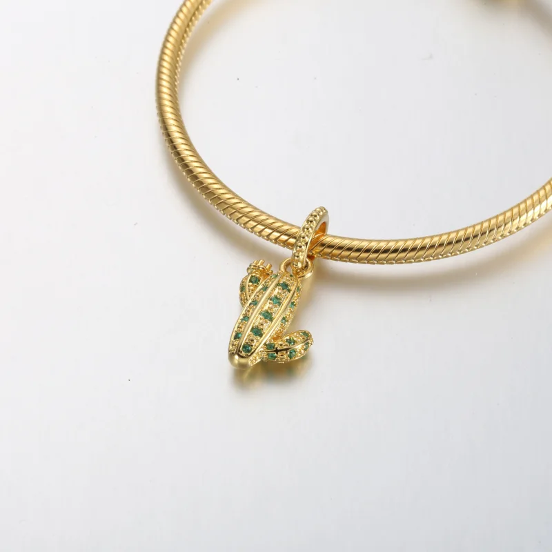 (Bild für) Pandora Sparkling Desert Cactus Anhänger - 361687C01 - Ansicht 4