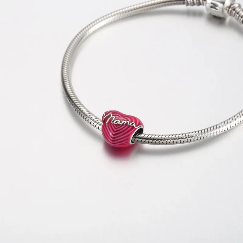 (Bild für) Pandora Strahlende Liebe Mama-Herz-Anhänger - 791505C01 - Ansicht 5