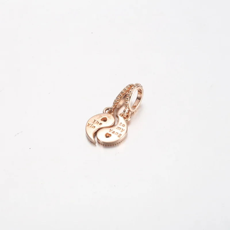 (Bild für) Pandora Teilbares Yin & Yang Funkelndes Anhänger Charm - 780098C01 - Ansicht 3