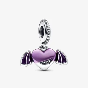 (Bild für) Pandora Vampire Winged Heart Dangle Charm - 792290C01