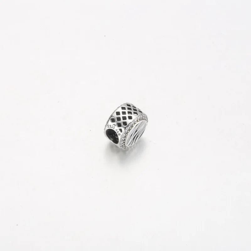(Bild für) Pandora Zebra-Print Sterlingsilber-Anhänger - 792016CZ_E025 - Ansicht 3