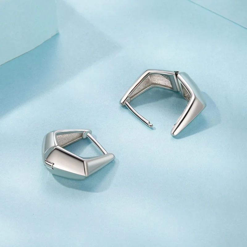 (Bild für) PANDORA-Stil Exquisite Geometrische Ohrringe - SCE1704 - Ansicht 4
