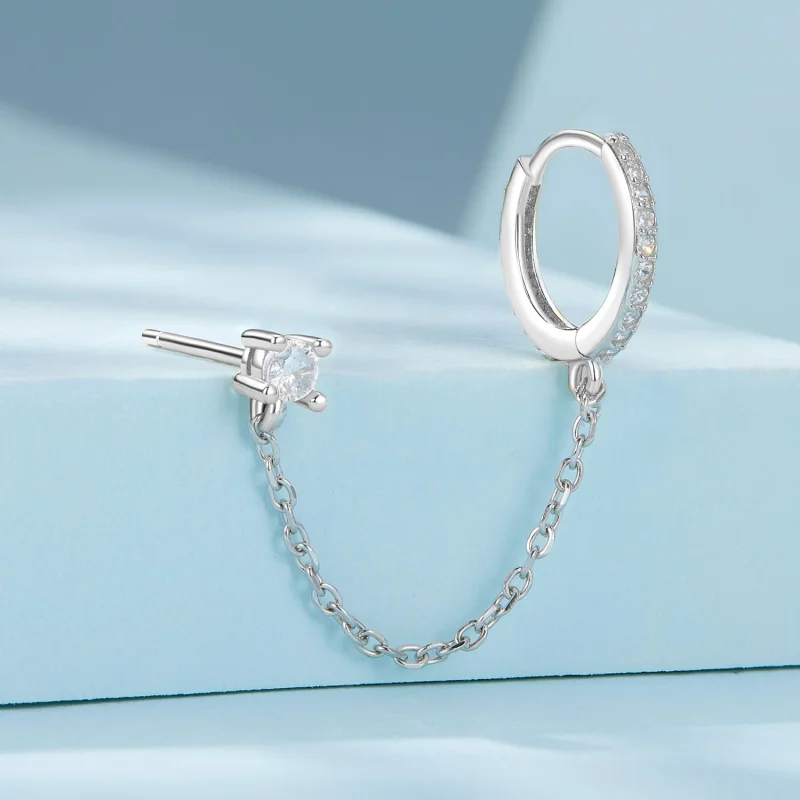 (Bild für) PANDORA-Stil Exquisite Ohrringe - SCE1678-A - Ansicht 2