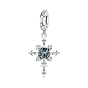 (Bild für) PANDORA-Stil Kreuz-Anhänger - BSC970