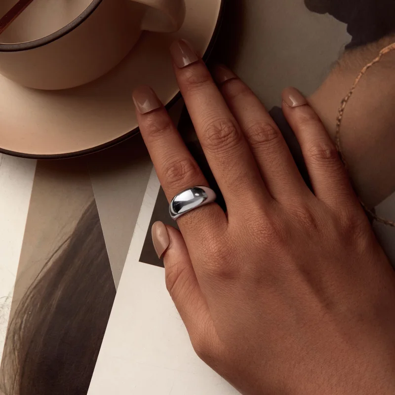 (Bild für) PANDORA Style Aperture Open Ring - SCR983-E - Ansicht 5