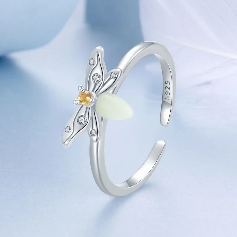 (Bild für) PANDORA Style Bee Luminous Open Ring - BSR521-E - Ansicht 2