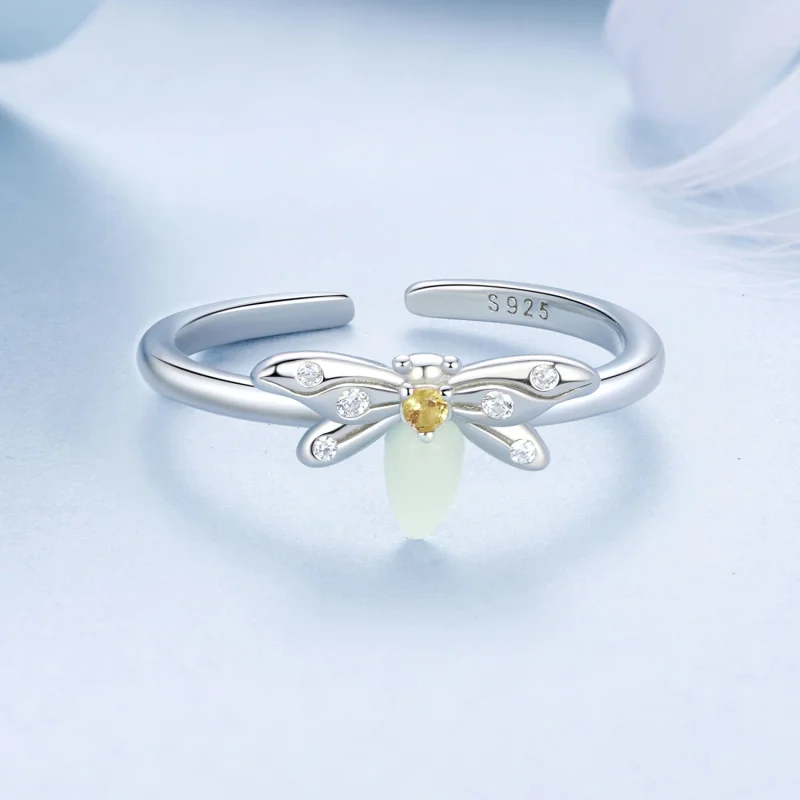 (Bild für) PANDORA Style Bee Luminous Open Ring - BSR521-E - Ansicht 3