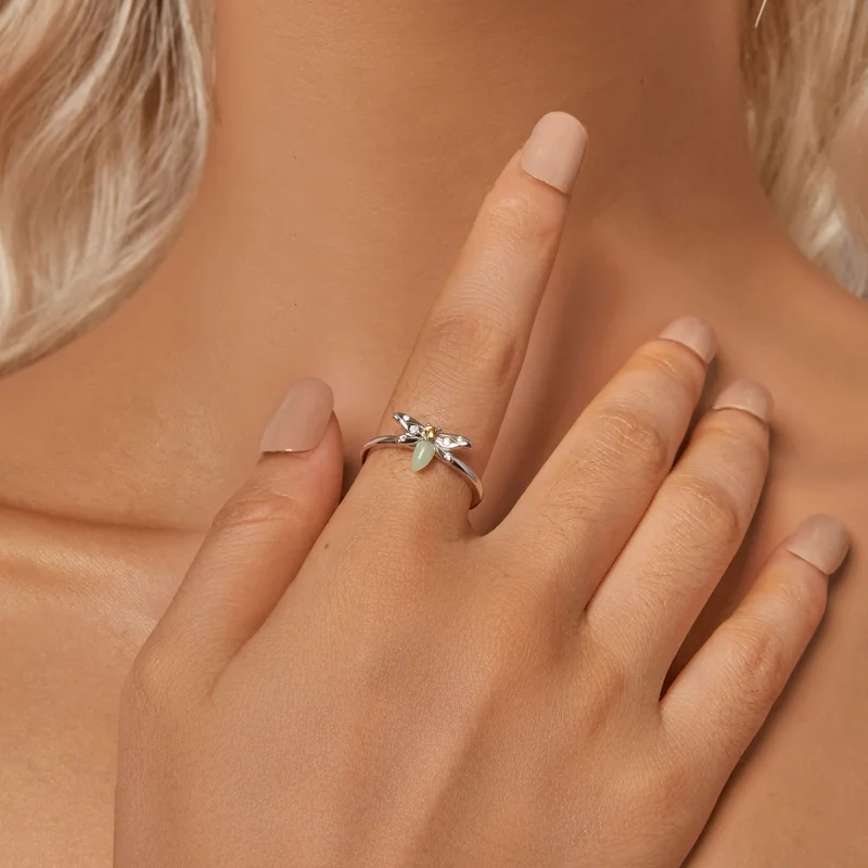 (Bild für) PANDORA Style Bee Luminous Open Ring - BSR521-E - Ansicht 6