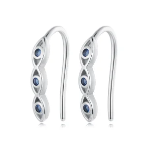 (Bild für) PANDORA Style Devil Eye Ohrringe - SCE1695