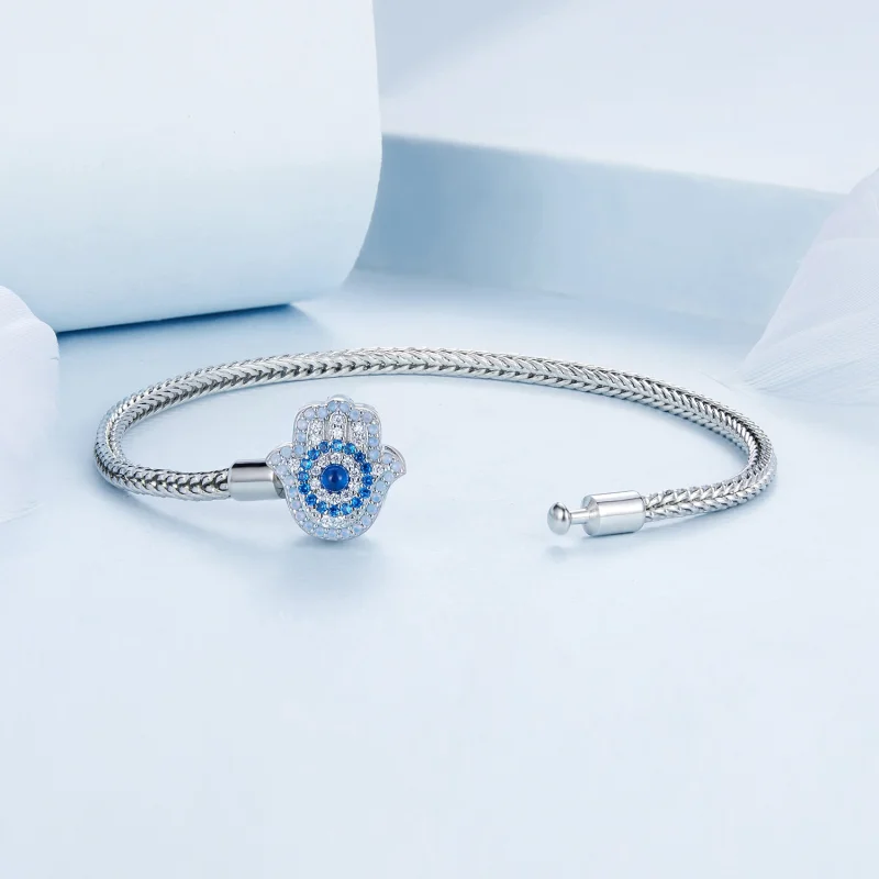 (Bild für) PANDORA Style Fatima Guardian Goddess Basic Chain Armband - BSB159 - Ansicht 5