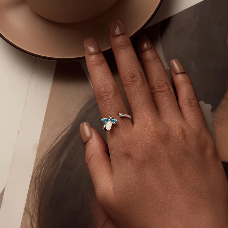 (Bild für) PANDORA Style Firefly Offener Ring - BSR514-E - Ansicht 7