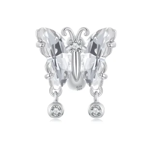 (Bild für) PANDORA Style Funkelnder Schmetterling Charm - BSC965